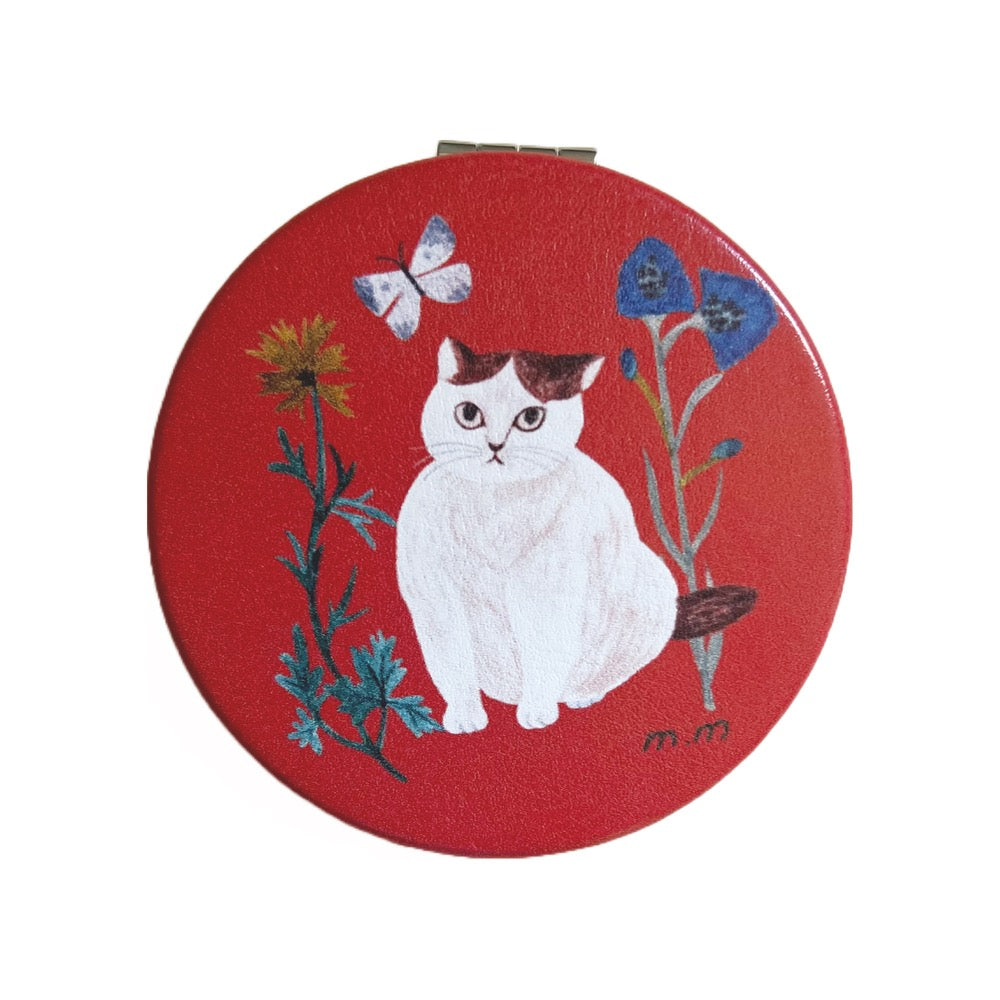 Miyuki Matsuo Compact Cat Mirror