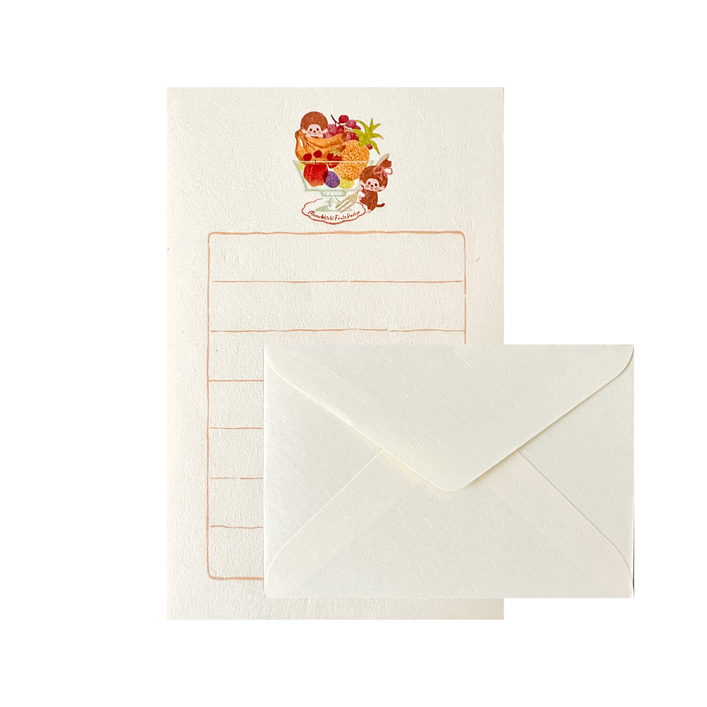 Monchhichi Mini Tropical Fruit Letter Set