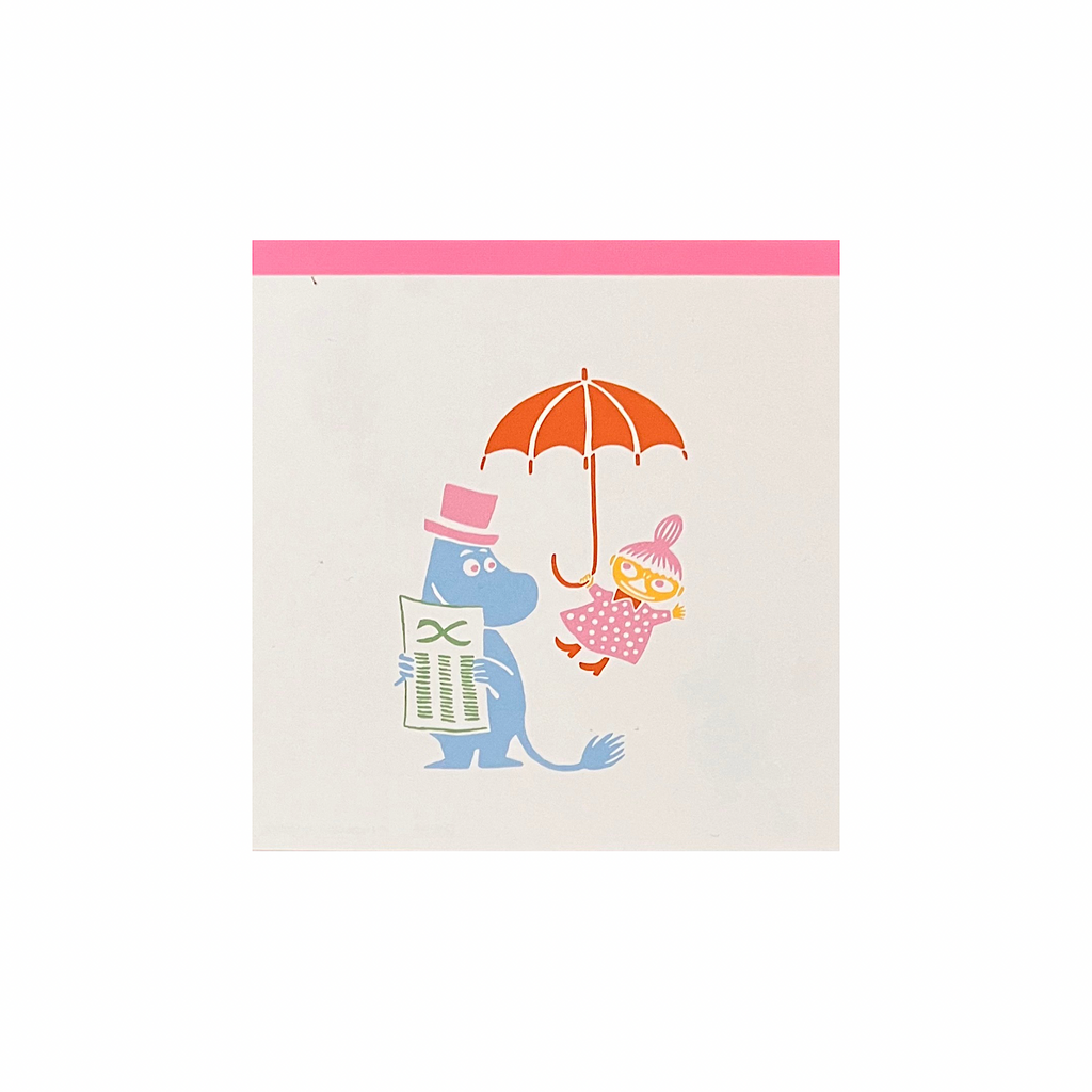 Moomin And Little My Memo Pad
