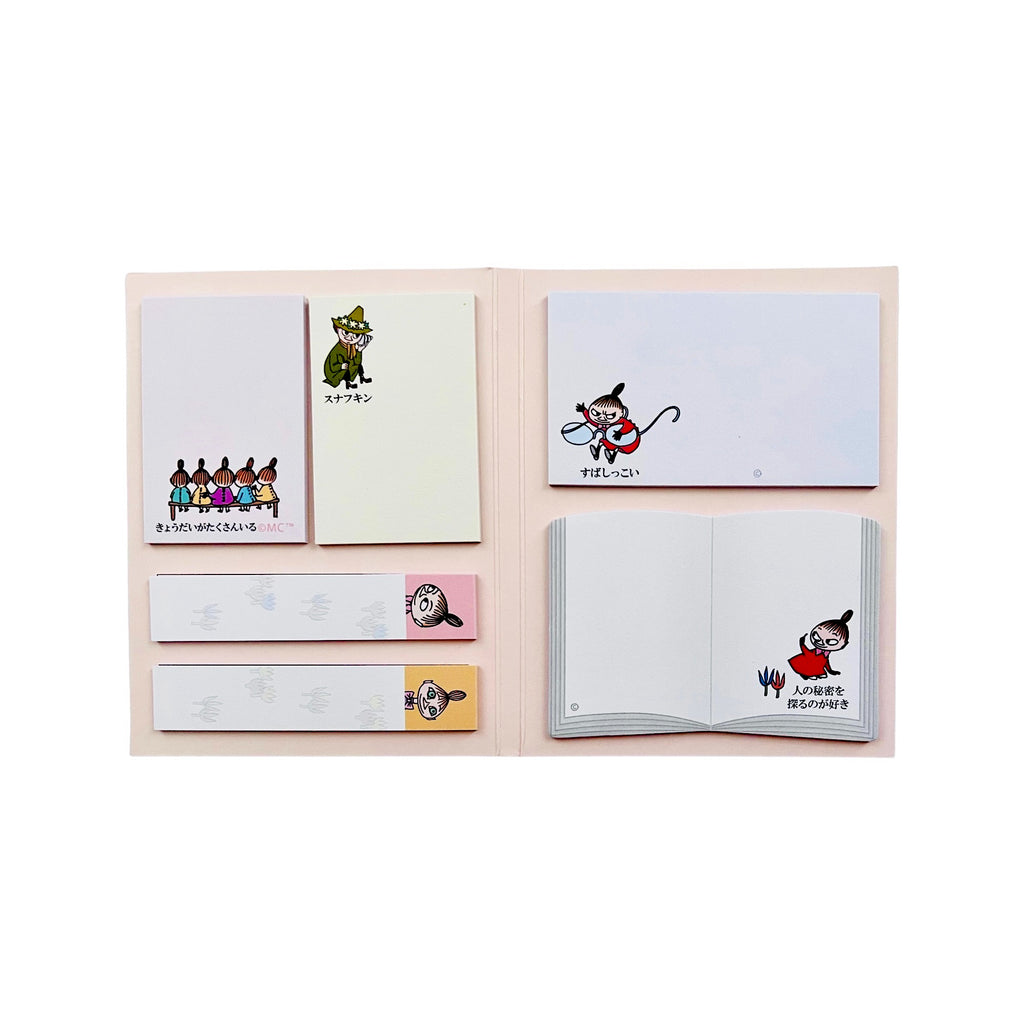 Moomin Character Sticky Notes Set