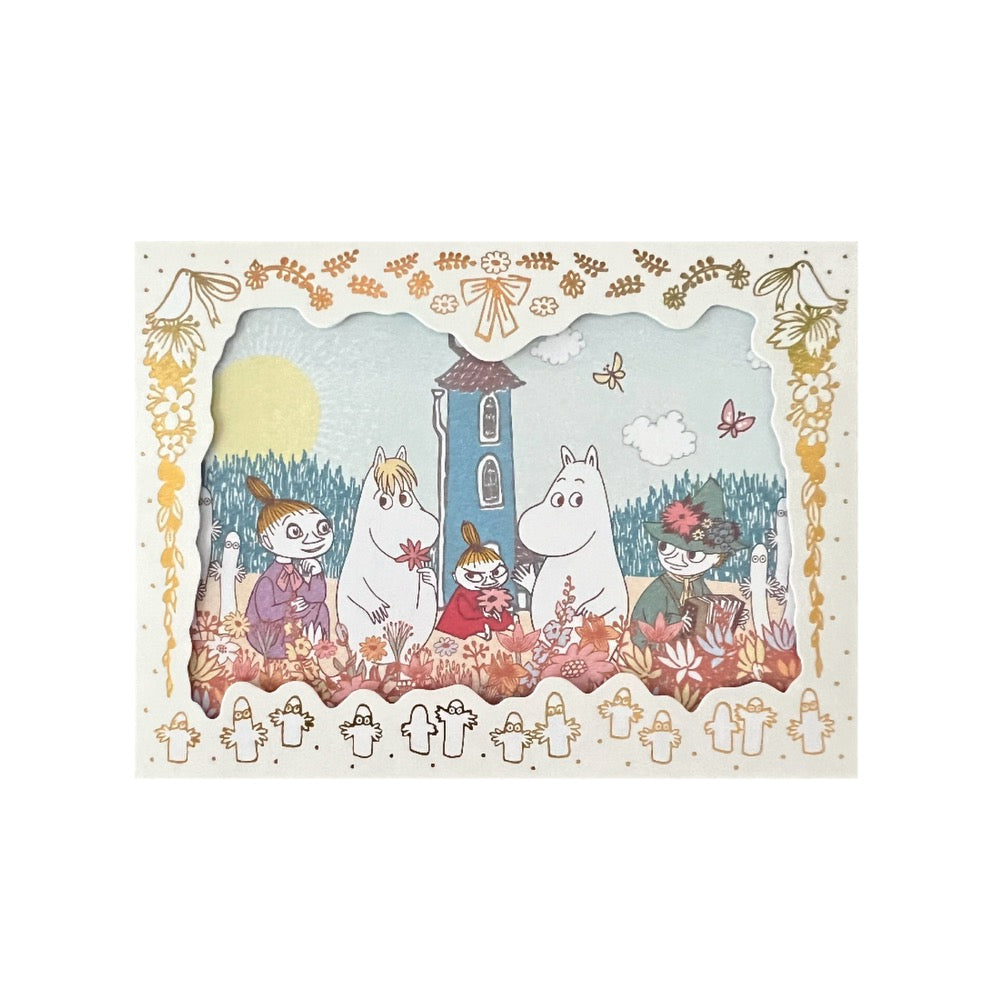 Moomin Mini Gift Card Set · Goldfoil Moominvalley Acorn Toy Shop