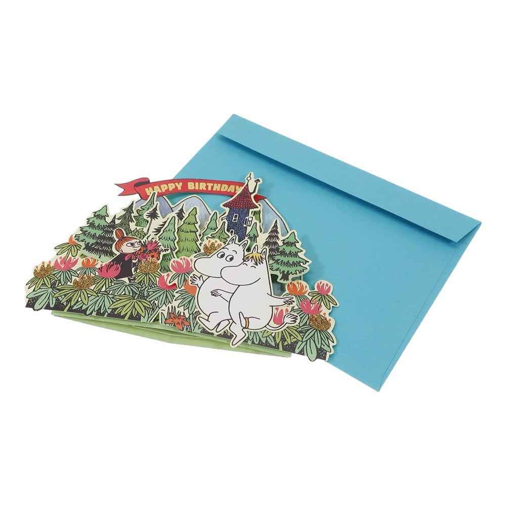 Moominvalley Pop Up Birthday Card