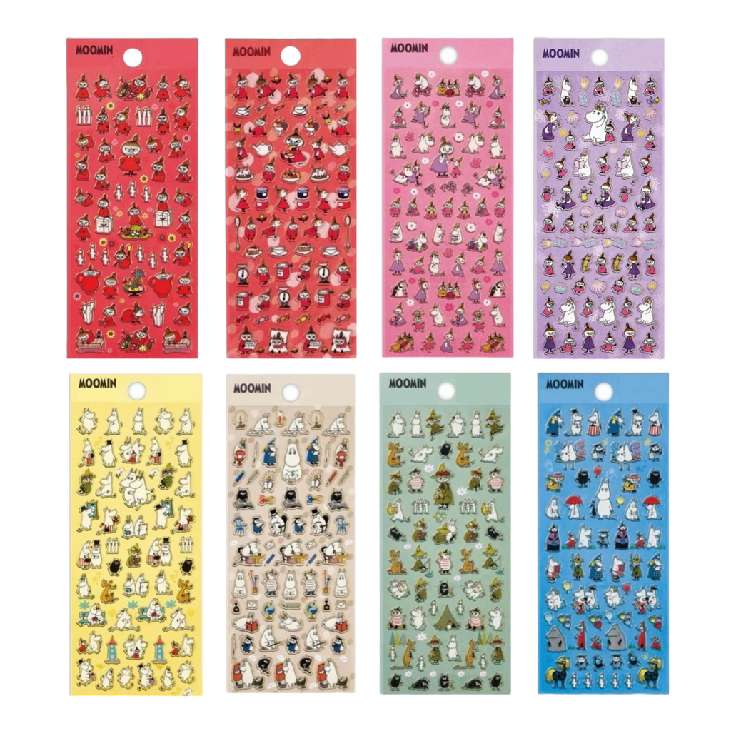 Moomin Tiny Goldfoil Sticker Sheets · Multiple Styles