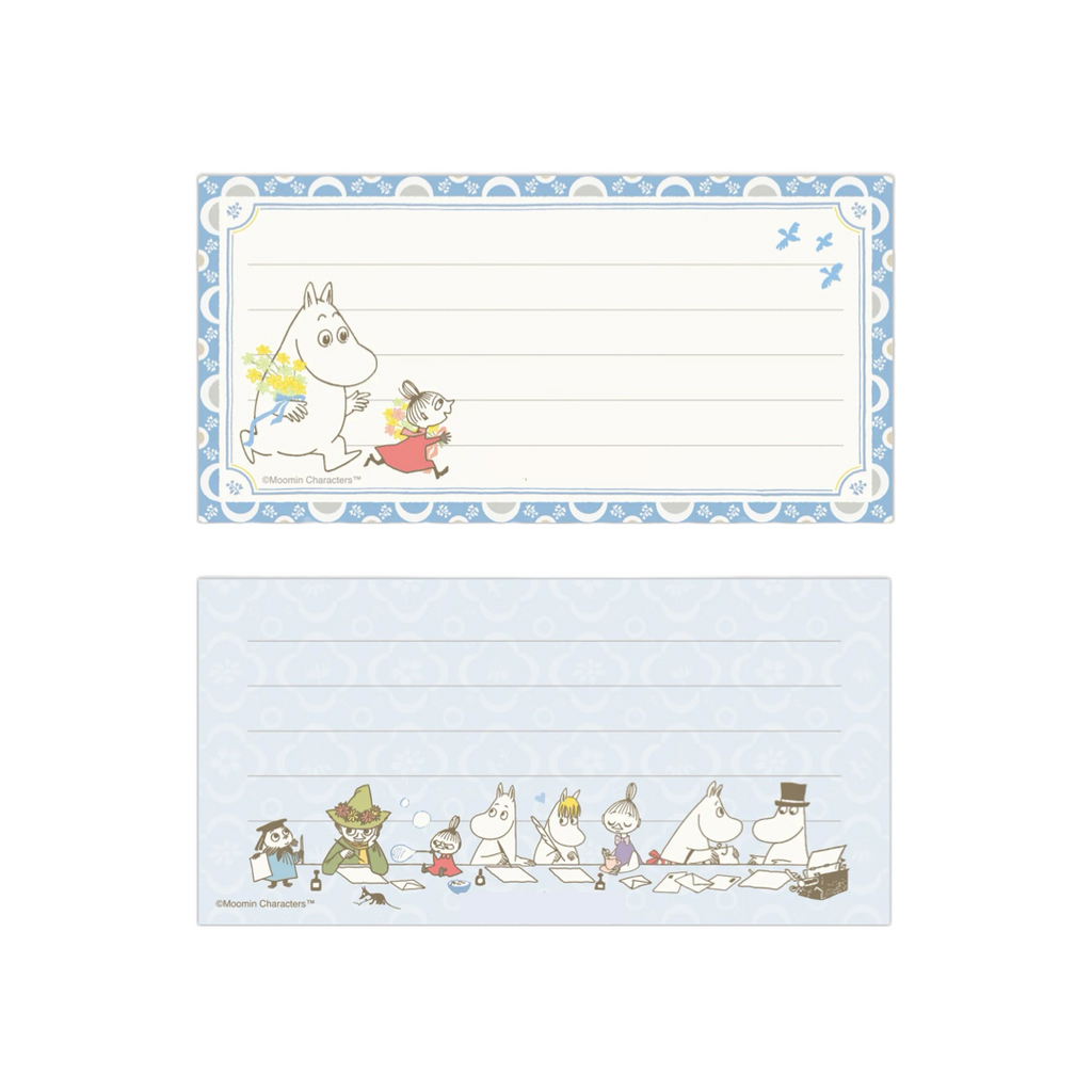 Moomin and Little My Memo Pad · Blue