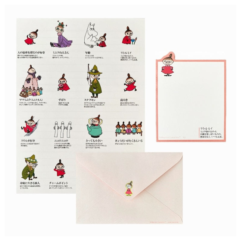 Moominvalley Characters Letter Set