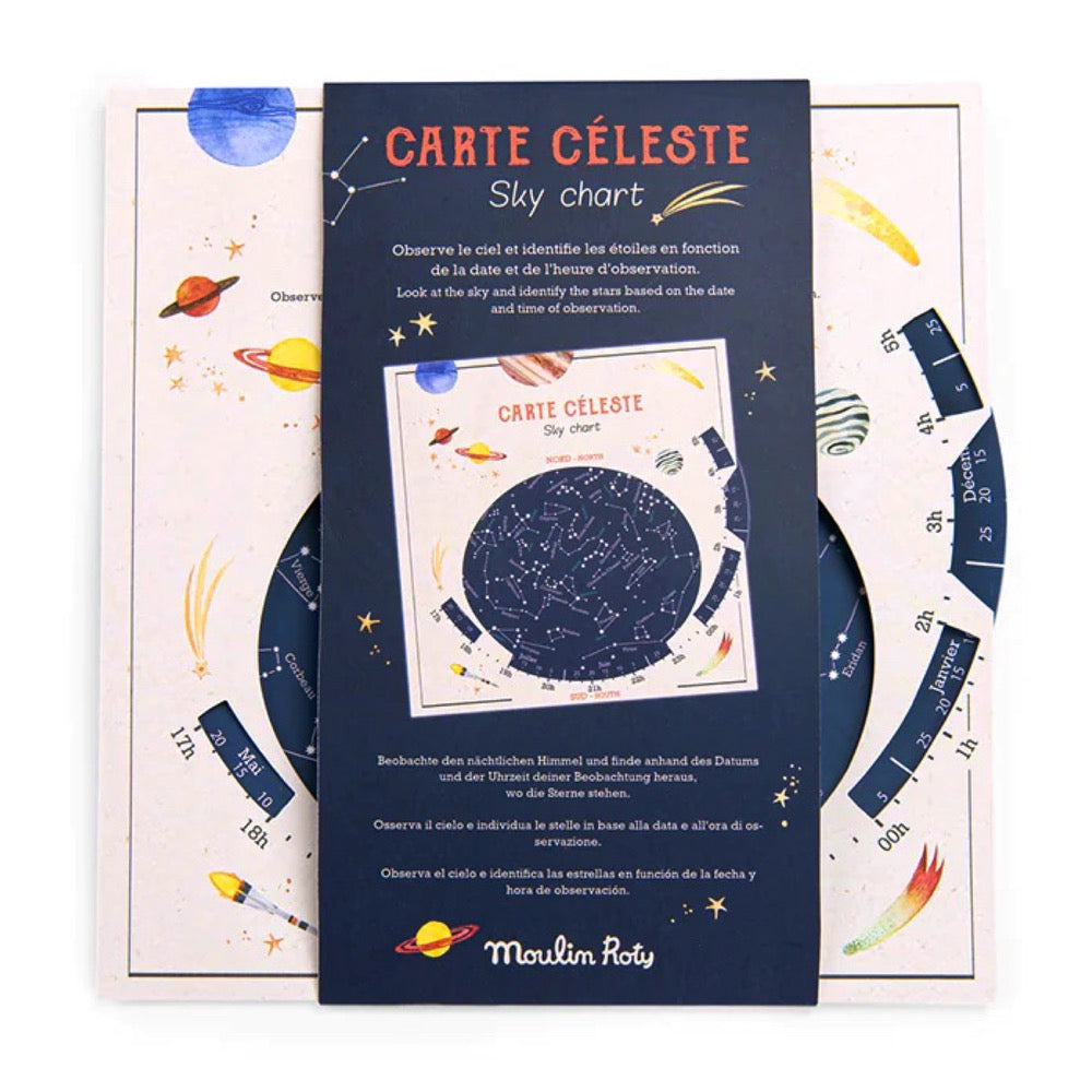 Moulin Roty Sky Chart (in French)
