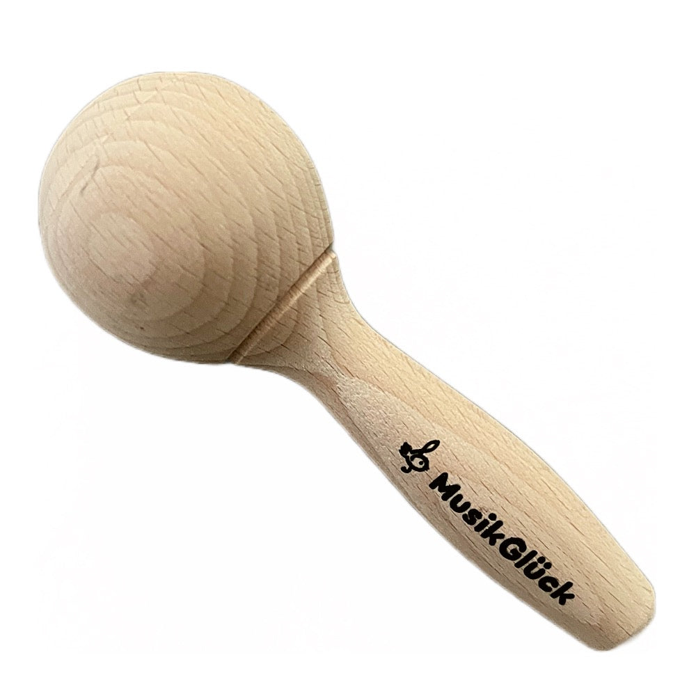 MusikGlück Wooden Maracas Rattle Acorn Toy Shop - Main Image