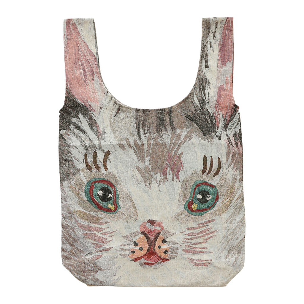 Nathalie Lété Embroidered Rabbit Tote