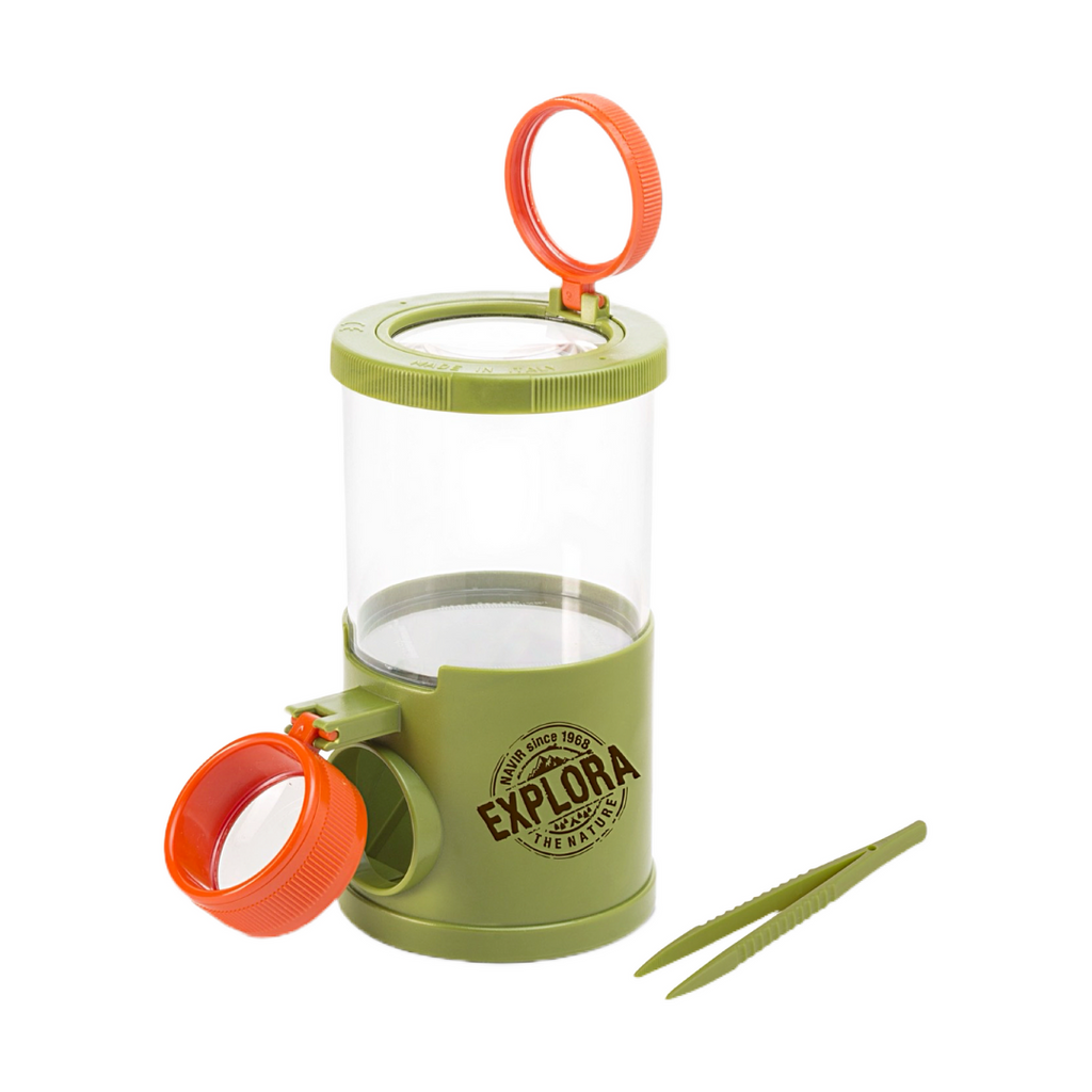 Navir Triple View Magnifying Box