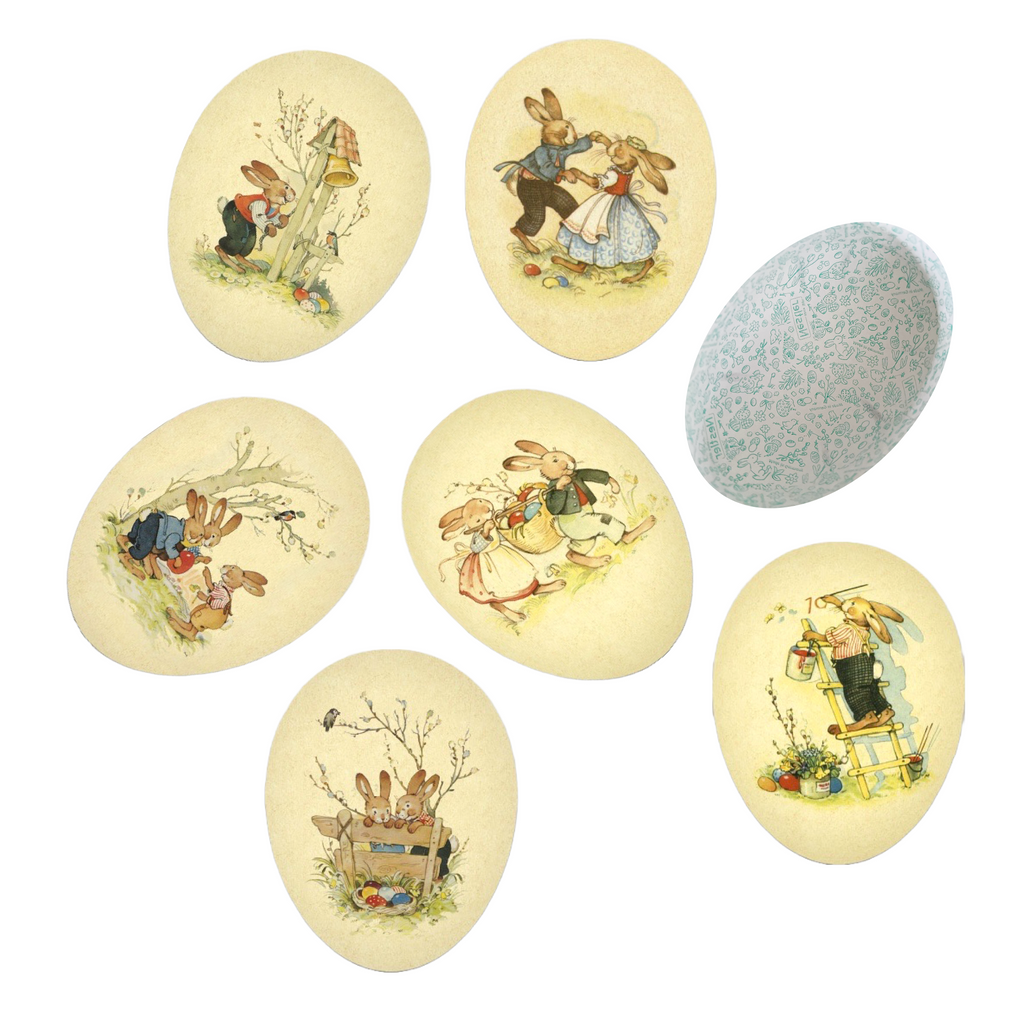 Rabbit Happiness Fillable Paper Eggs · Multiple Styles