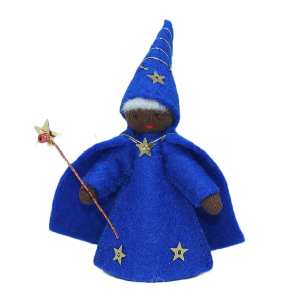 Night Sky Wizard Ornament · Black