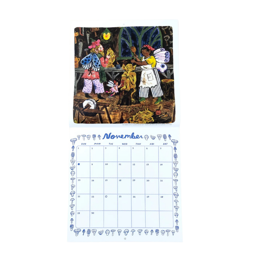 Phoebe Wahl 2026 Fairy Folk Calendar