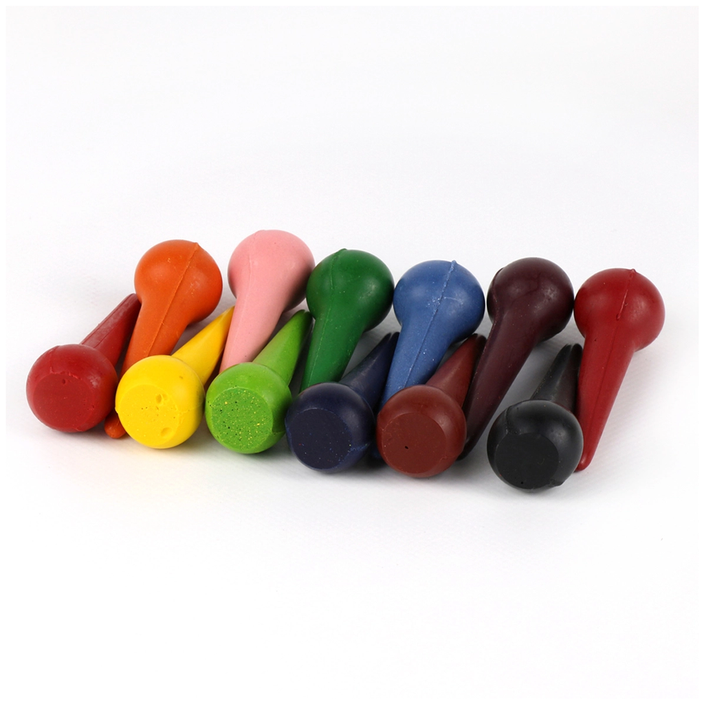 Okonorm 12 Piece Raindrop Crayons