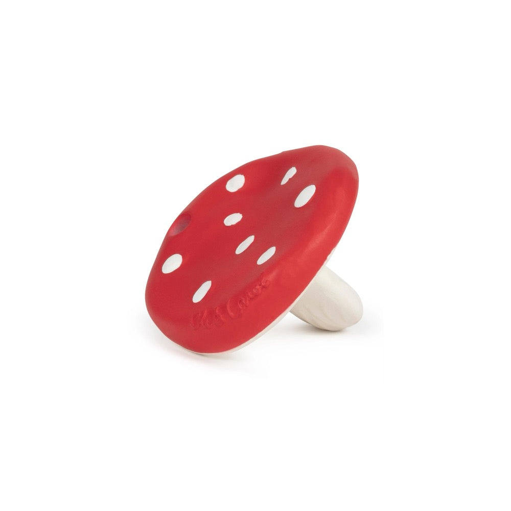 Oli and Carol Mini Spotty the Mushroom Teether