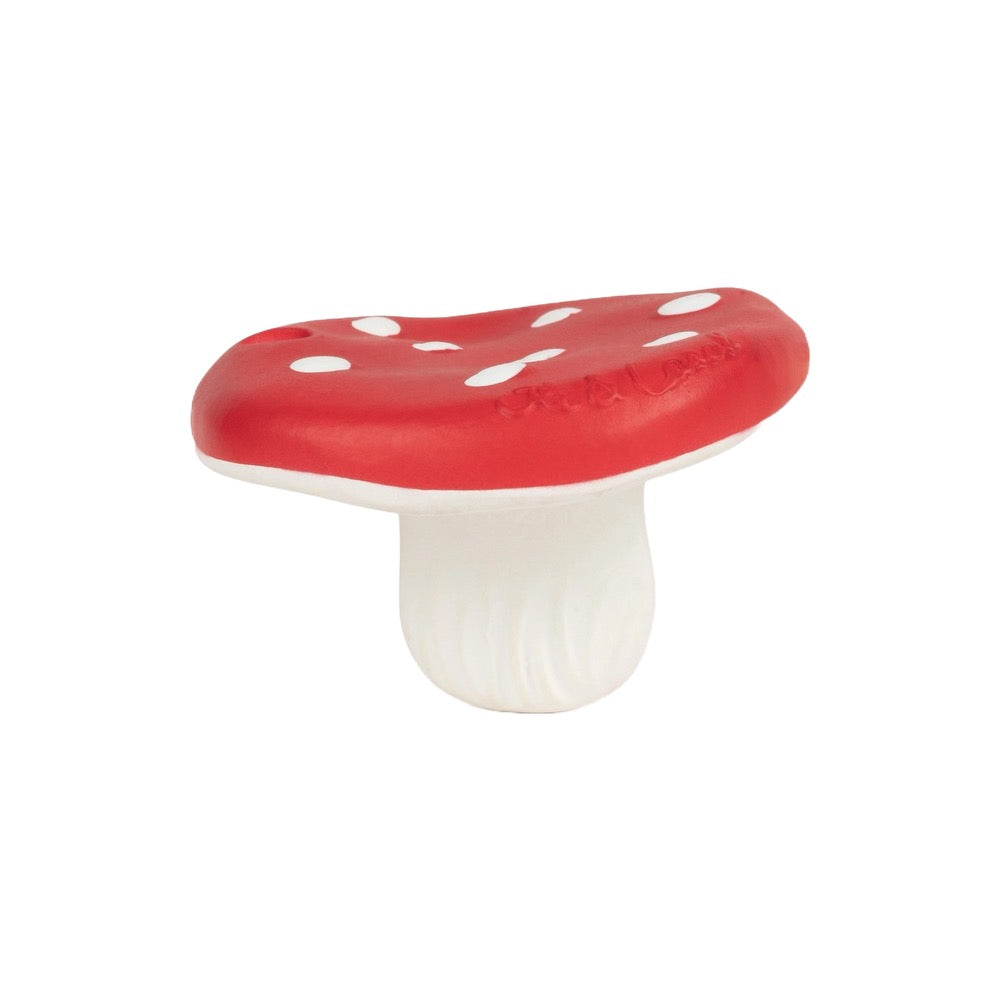 Oli and Carol Mini Spotty the Mushroom Teether