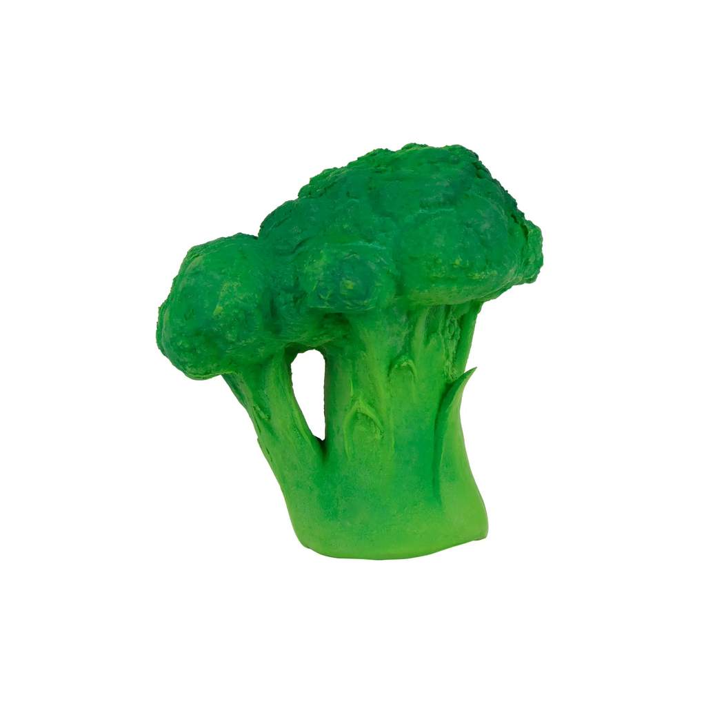 Oli and Carol Natural Rubber Broccoli Teether