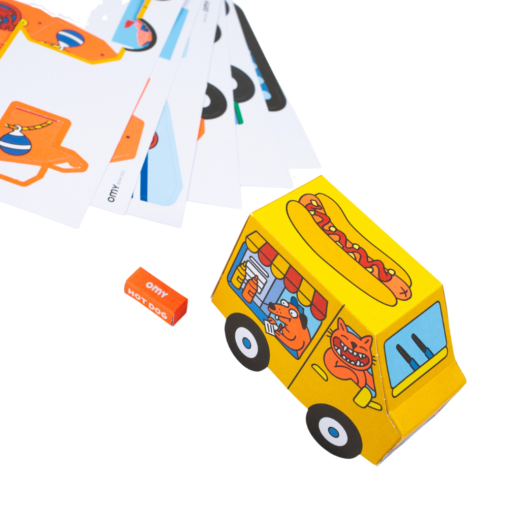 Omy DIY Paper Car Kit