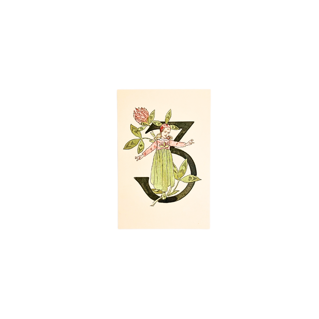 Otillia Adelborg Mini Numerical Birthday Cards · Multiple Styles