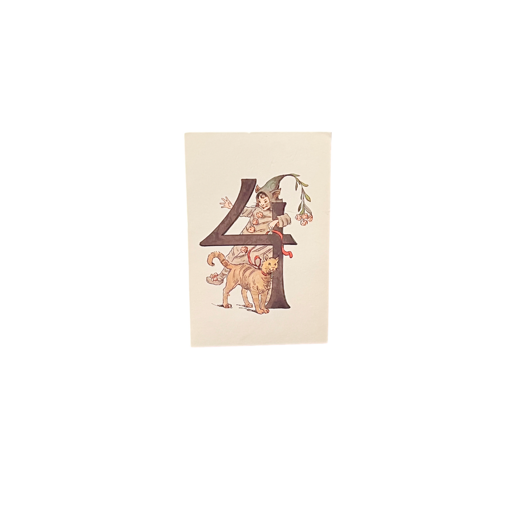 Otillia Adelborg Mini Numerical Birthday Cards · Multiple Styles