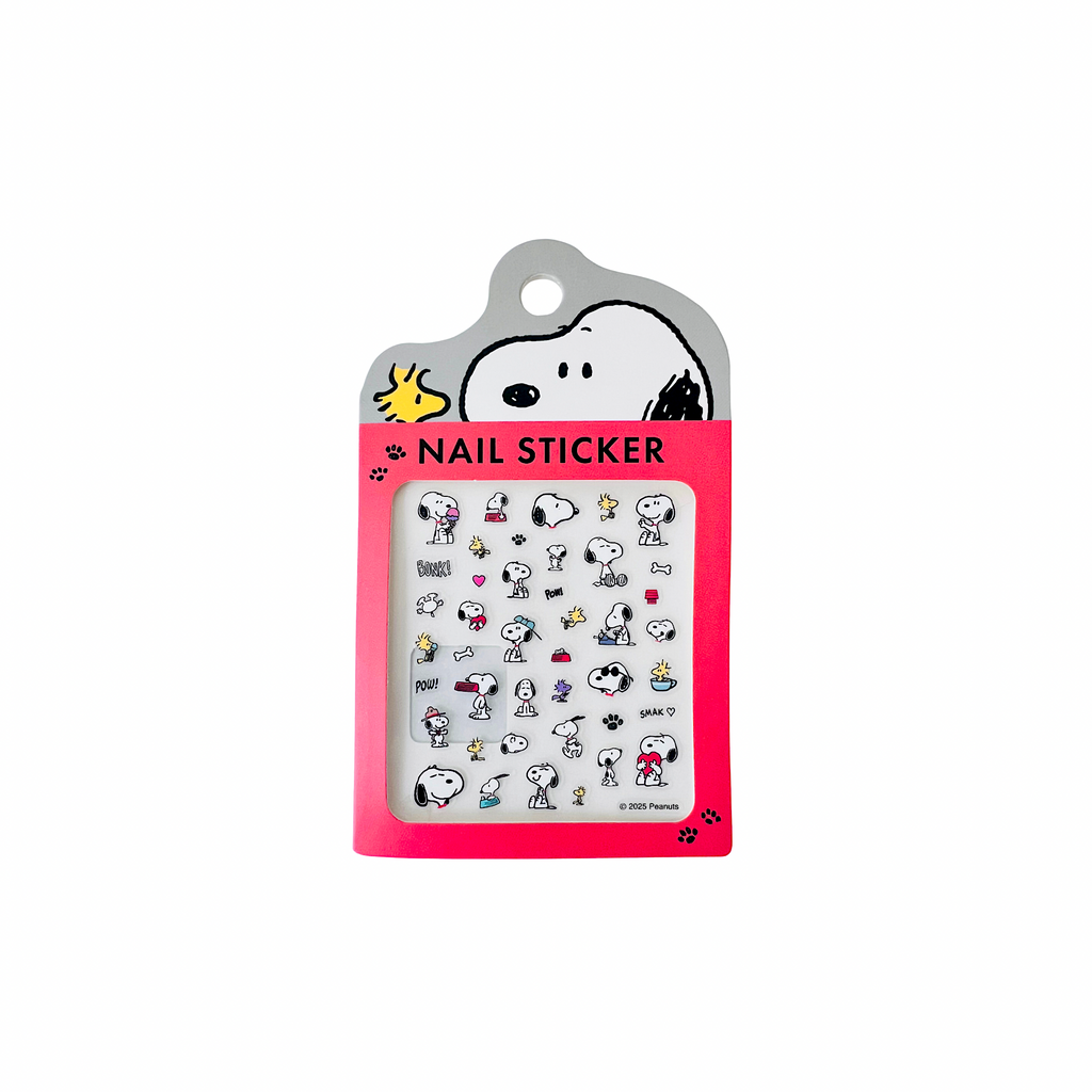 Peanuts Nail Stickers · Snoopy & Woodstock