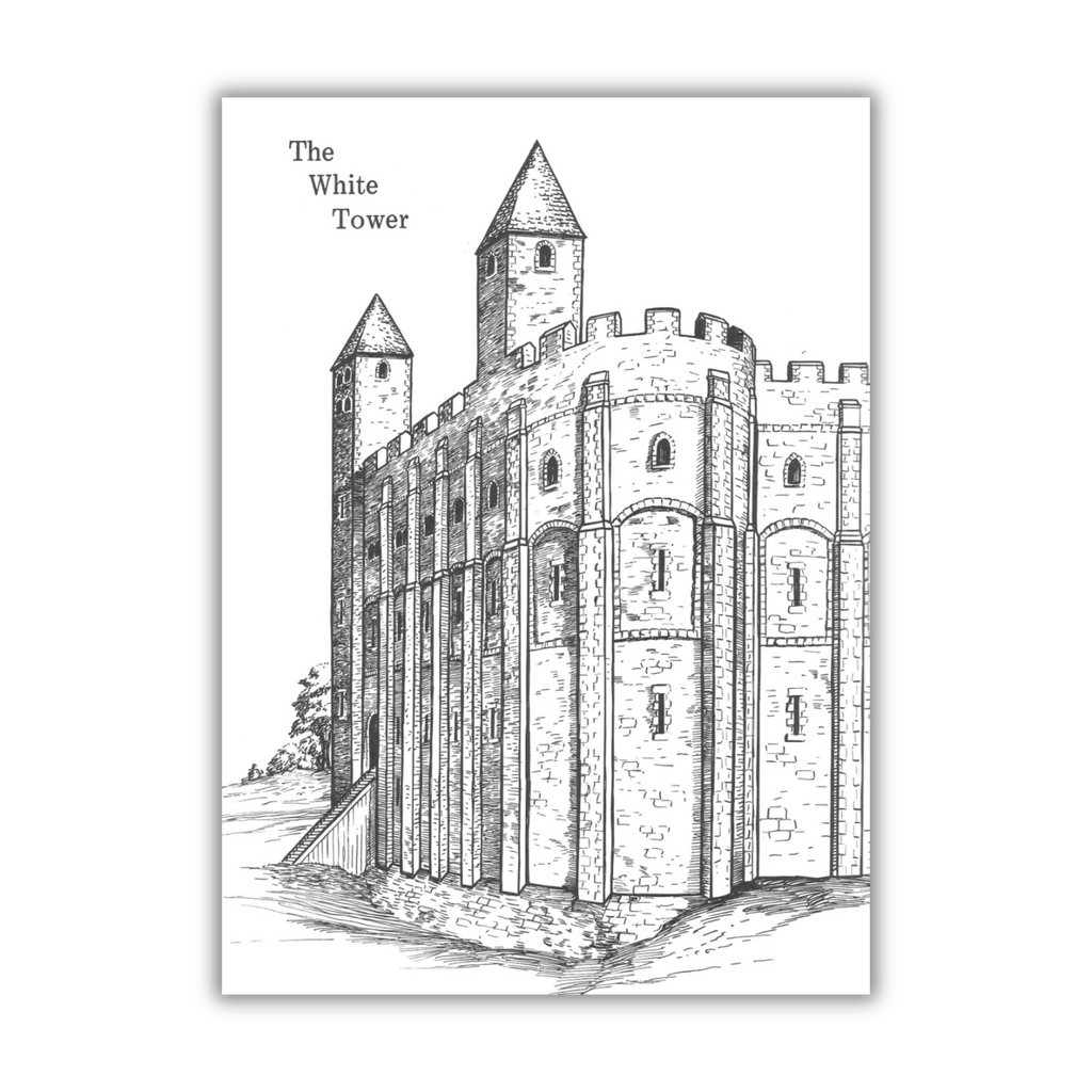 Paper Castles To Color, Cut Out and Put Together · Vintage Edition