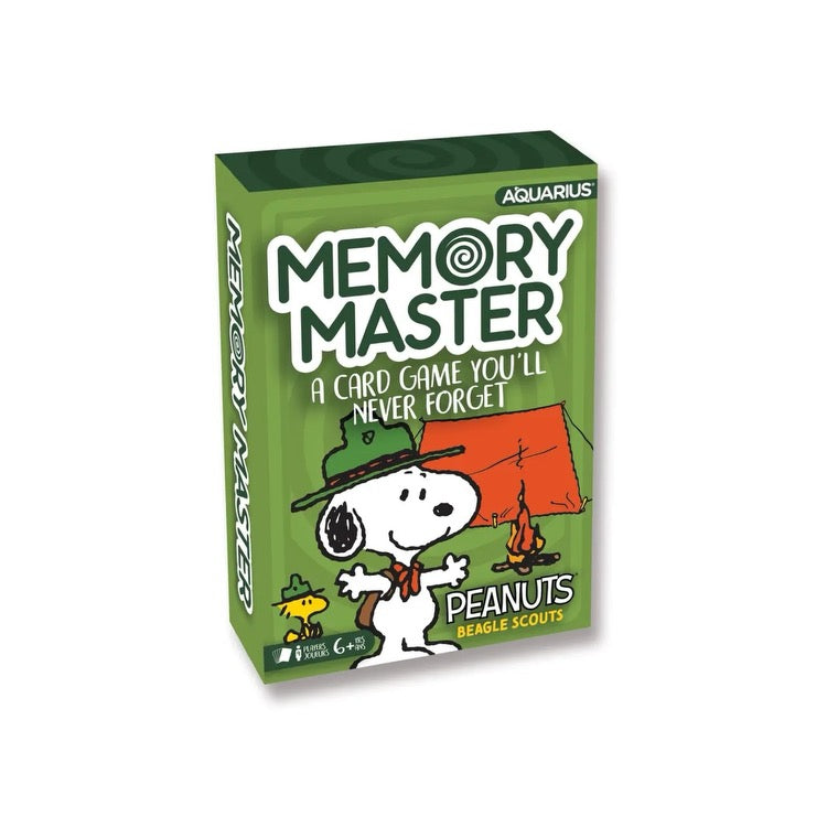 Peanuts Beagle Scouts Memory Master Card Game | Acorn Toy Shop