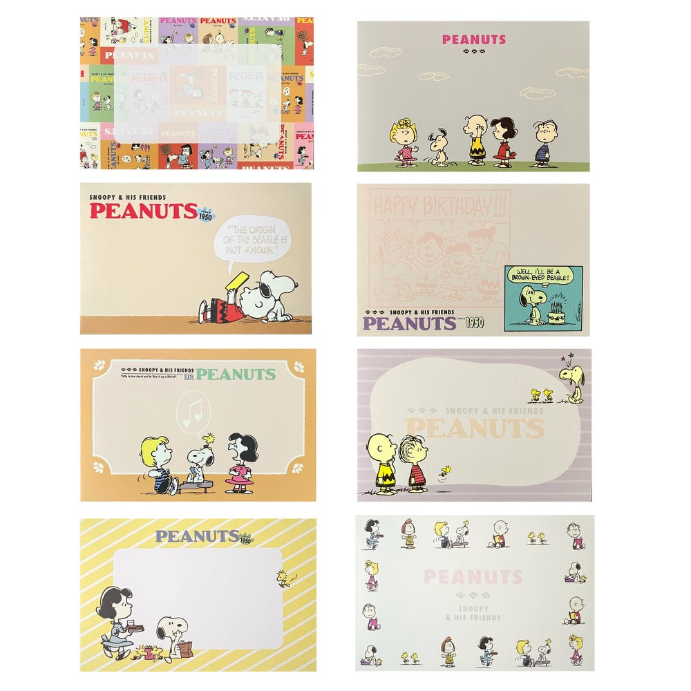 Peanuts Letter Set · Snoopy and Friends Variety Pack