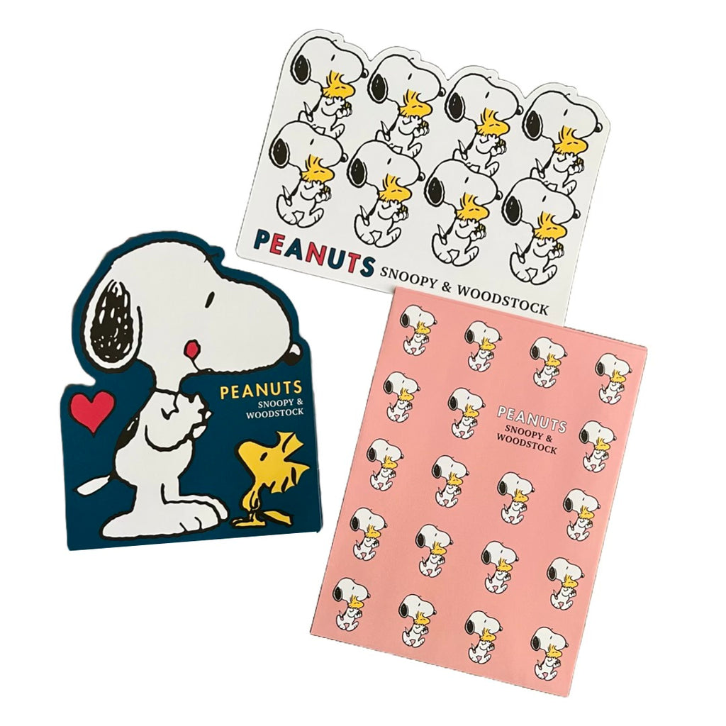 Peanuts Letter Set · Snoopy and Woodstock