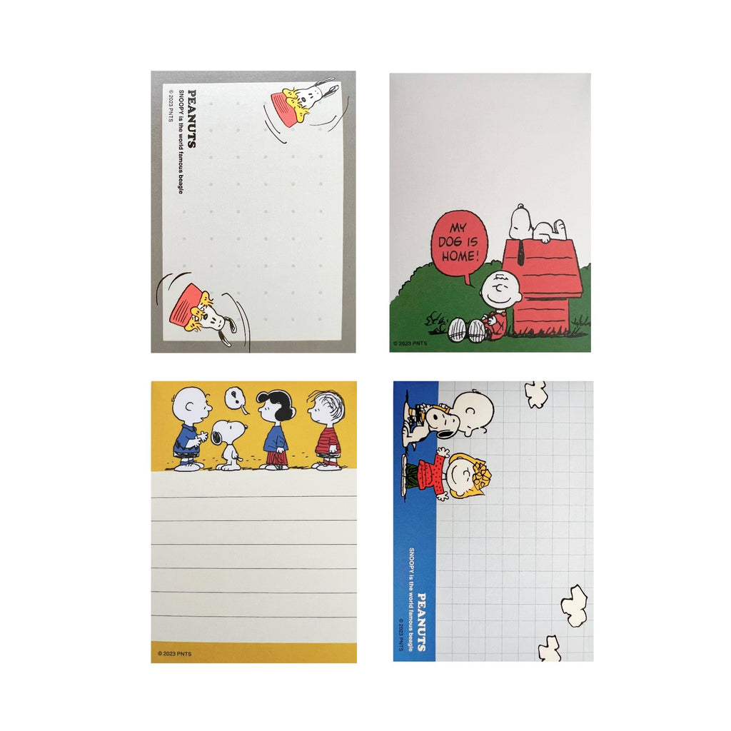 Peanuts Mini Memo Pad • My Dog is Home!