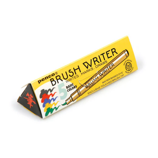 Penco Brush Writer Pen Set | Acorn Toy Shop