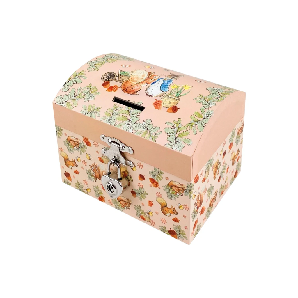 Peter Rabbit Acorns Music Box Bank