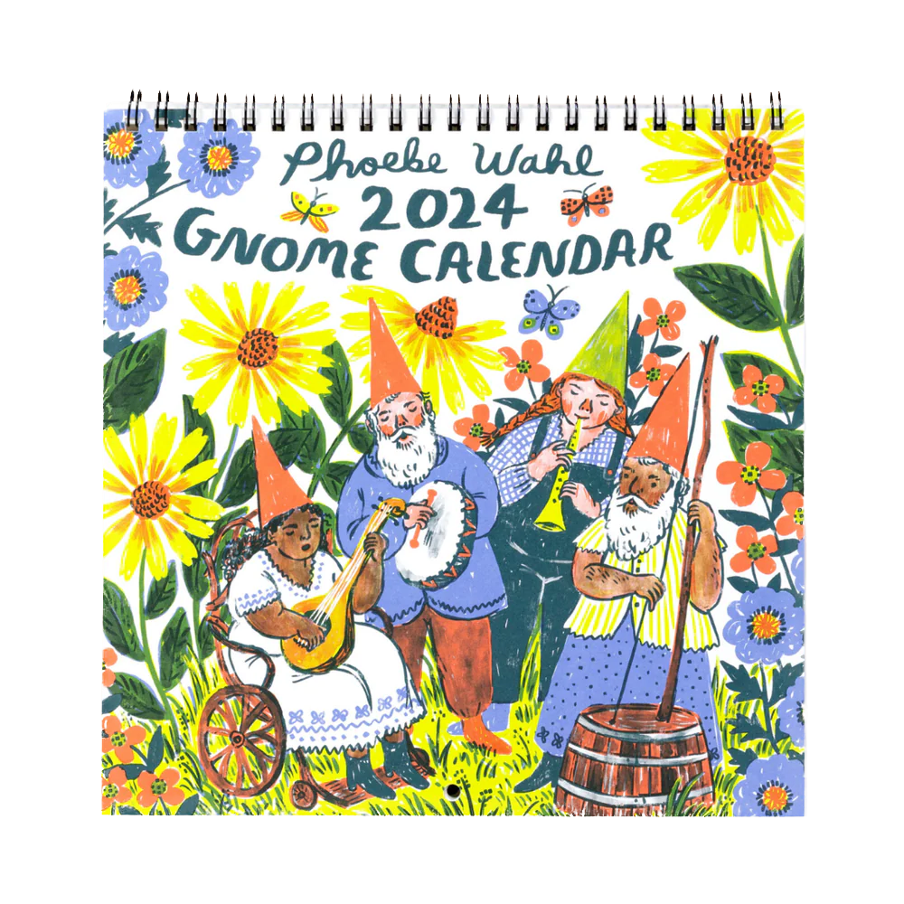 Phoebe Wahl 2024 Gnome Calendar