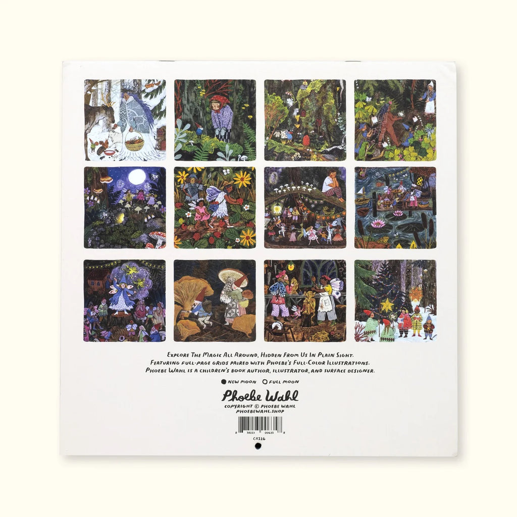Phoebe Wahl 2026 Fairy Folk Calendar