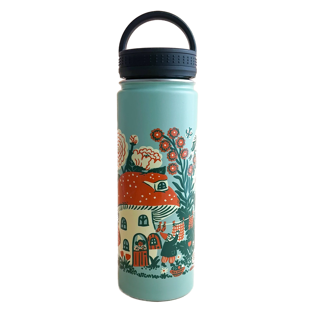 Phoebe Wahl Blossom Village Insulated Water Bottle