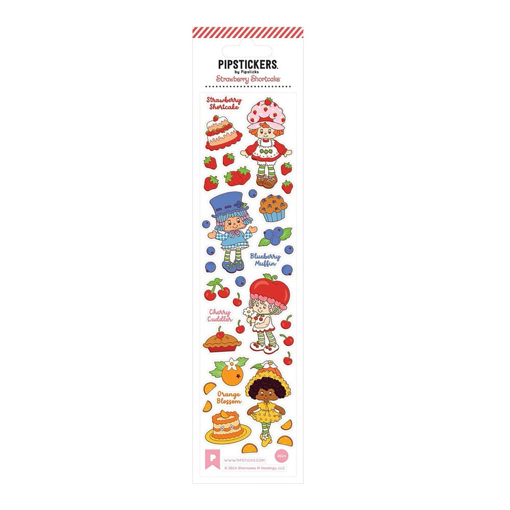 Pipstickers by Pipsticks Strawberry Shortcake Stickers · Dessert Darli ...