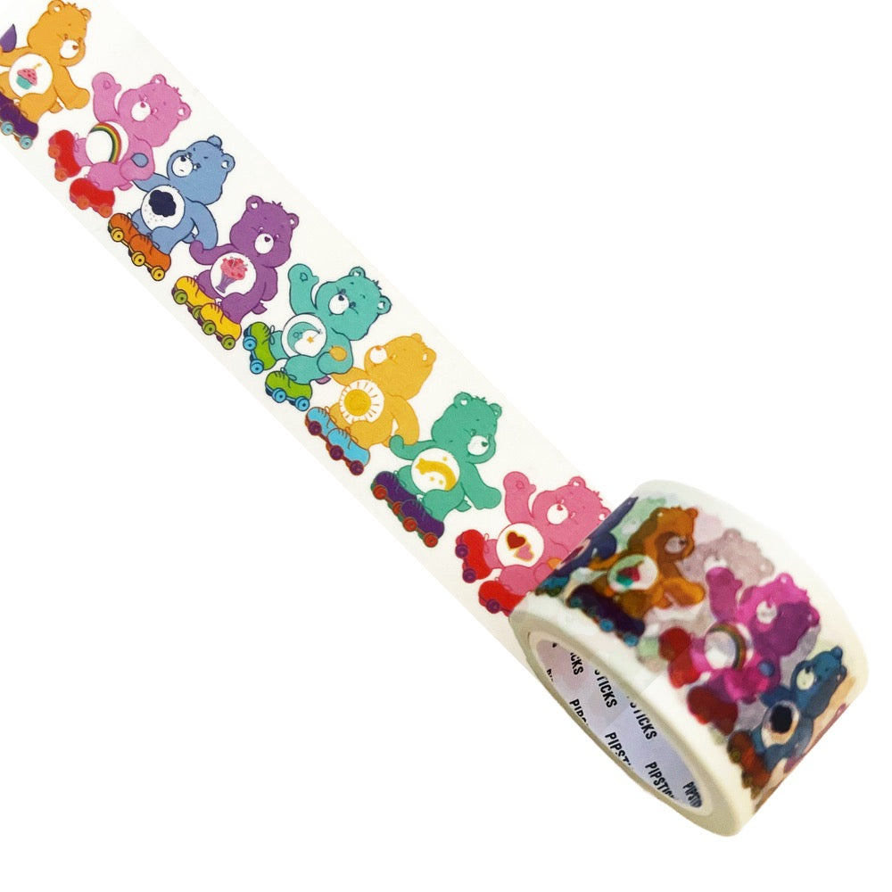 Pipsticks Washi Tape Roll · Care Bears Rollerskating