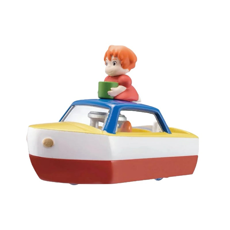 宗介のポンポン船　Ponyo on the Cliff Ponyo on the Cliff Mini Metal Pop Pop Boat | Acorn Toy Shop