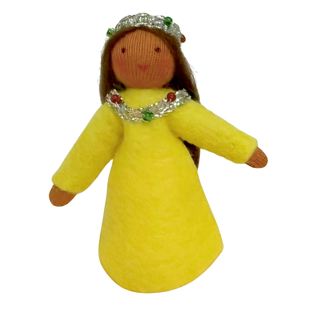 Princess in Yellow Dress · Brown