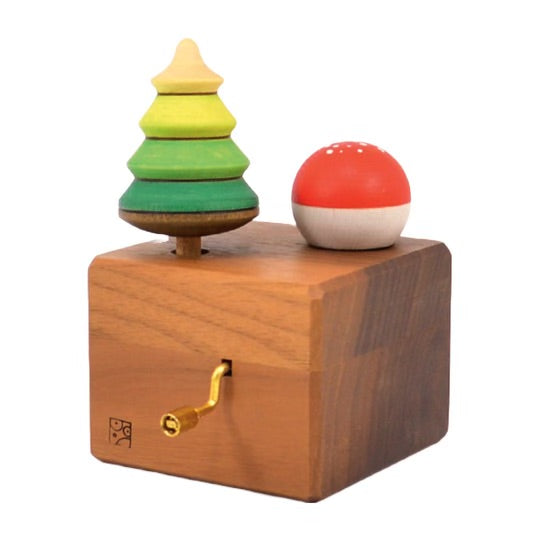 Mader Spinning Top Music Box