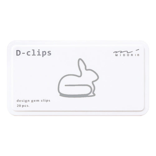 Rabbit Paper Clip Set