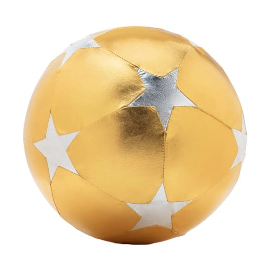 Ratatam! Inflatable Ball • Gold and Silver Star