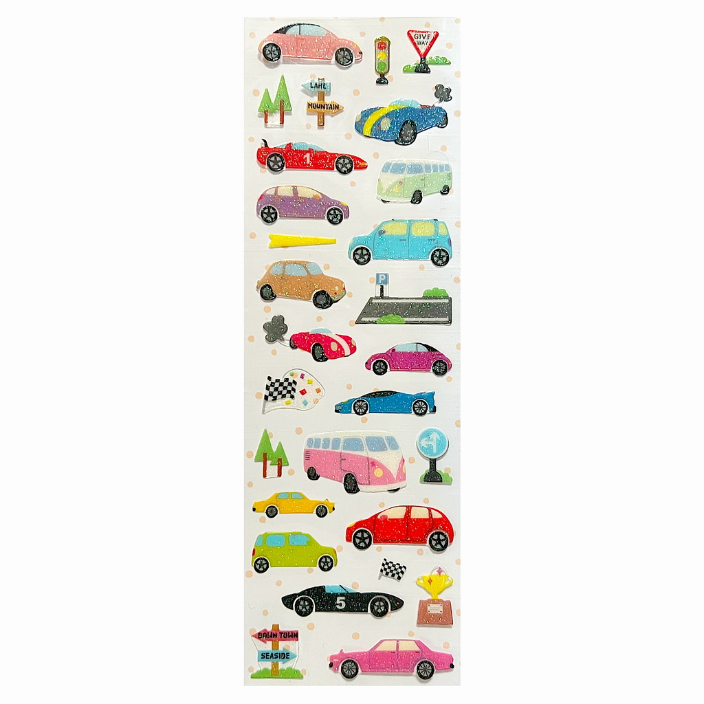 Glitter Car Stickers