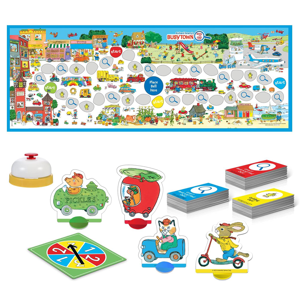Richard Scarry Busytown Seek and Find Board Game