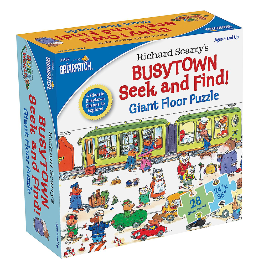 Richard Scarry Busytown Seek and Find Giant Floor Puzzle