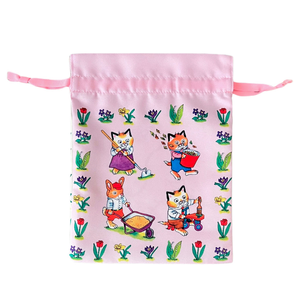 Richard Scarry Drawstring Bag · Gardening *Limited Edition