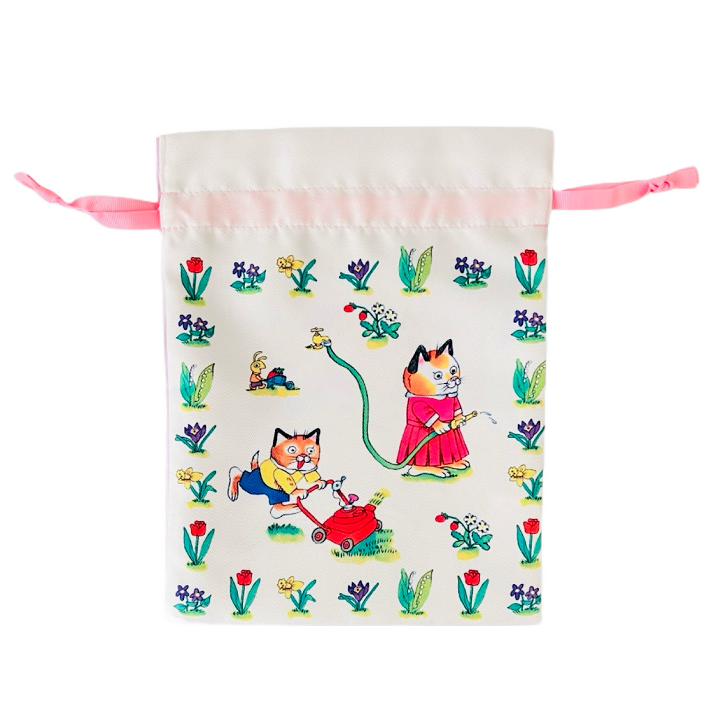 Richard Scarry Drawstring Bag · Gardening *Limited Edition