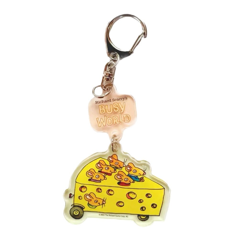 Richard Scarry Keychain · Cheesecar