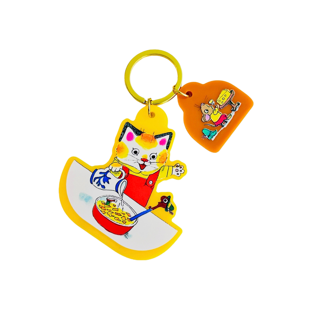 Richard Scarry Keychain · Huckle Cat Dining Adventures *Limited Edition