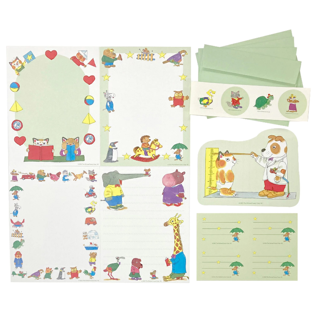 Richard Scarry Letter Set · A Day in Busytown *Limited Edition