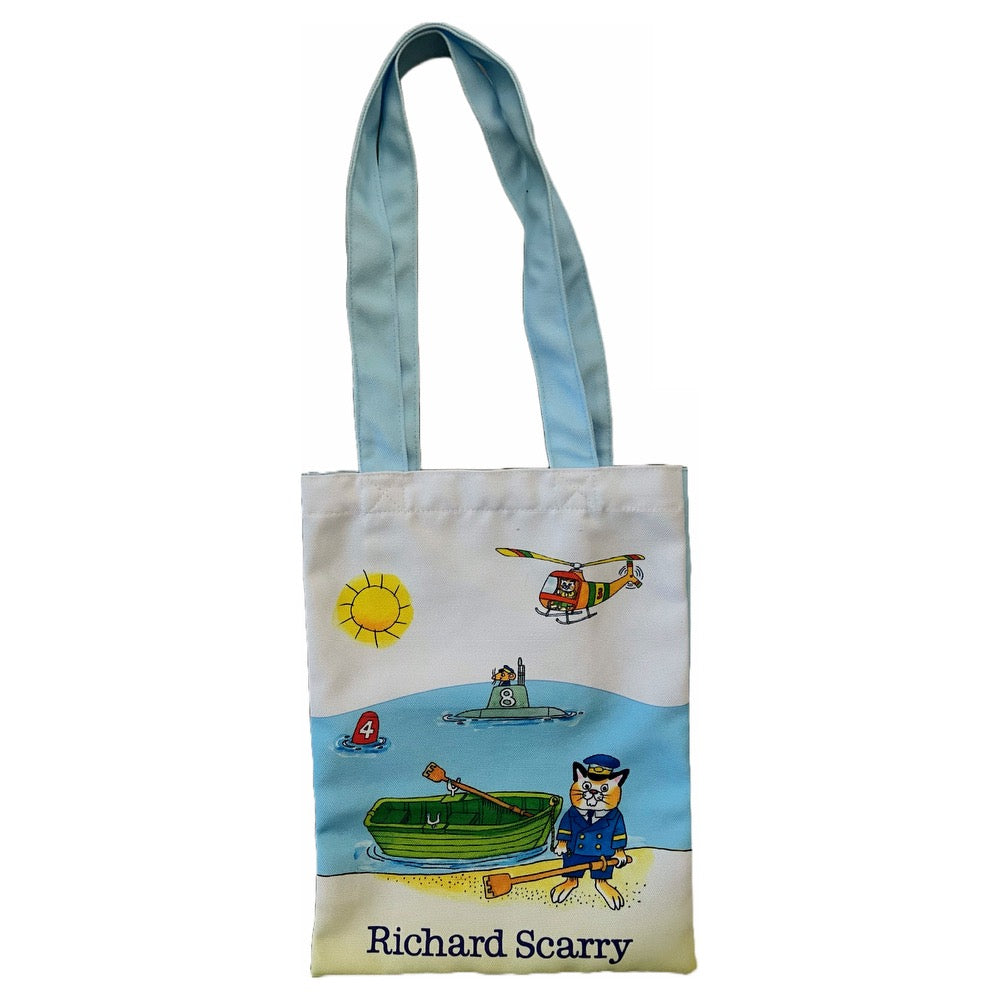 Richard Scarry Long Tote Bag · Busy Busy Town